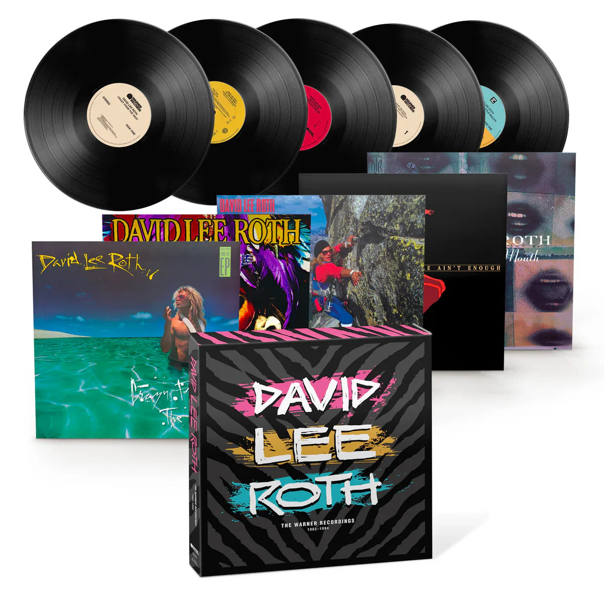 David Lee Roth - The Warner Recordings 1985-1994 - Rocktober LP Box Set
