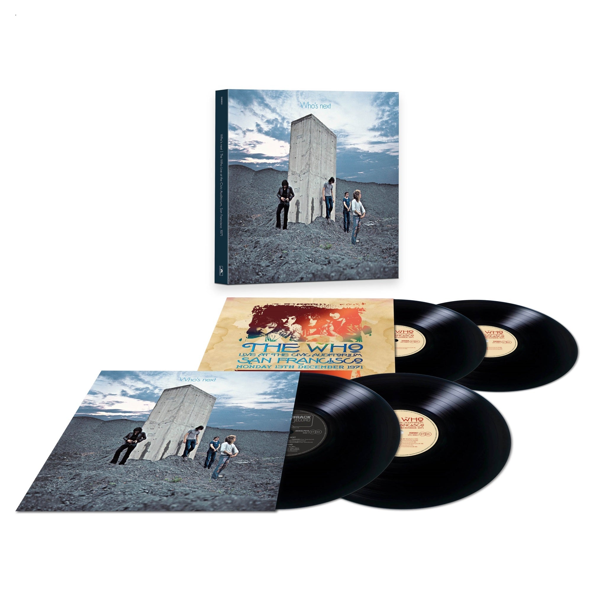 The Who - Who's Next / San Francisco 1971 - 4x LP Box Set
