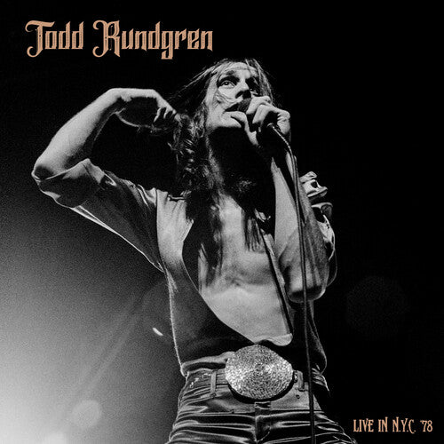 Todd Rundgren ( VINYL ) Live in NYC '78 ( VINYL )