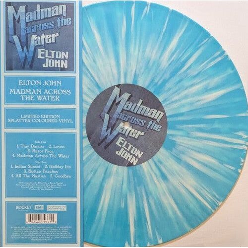 Elton John - Madman Across The Water (Light Blue Splatter) ( VINYL )