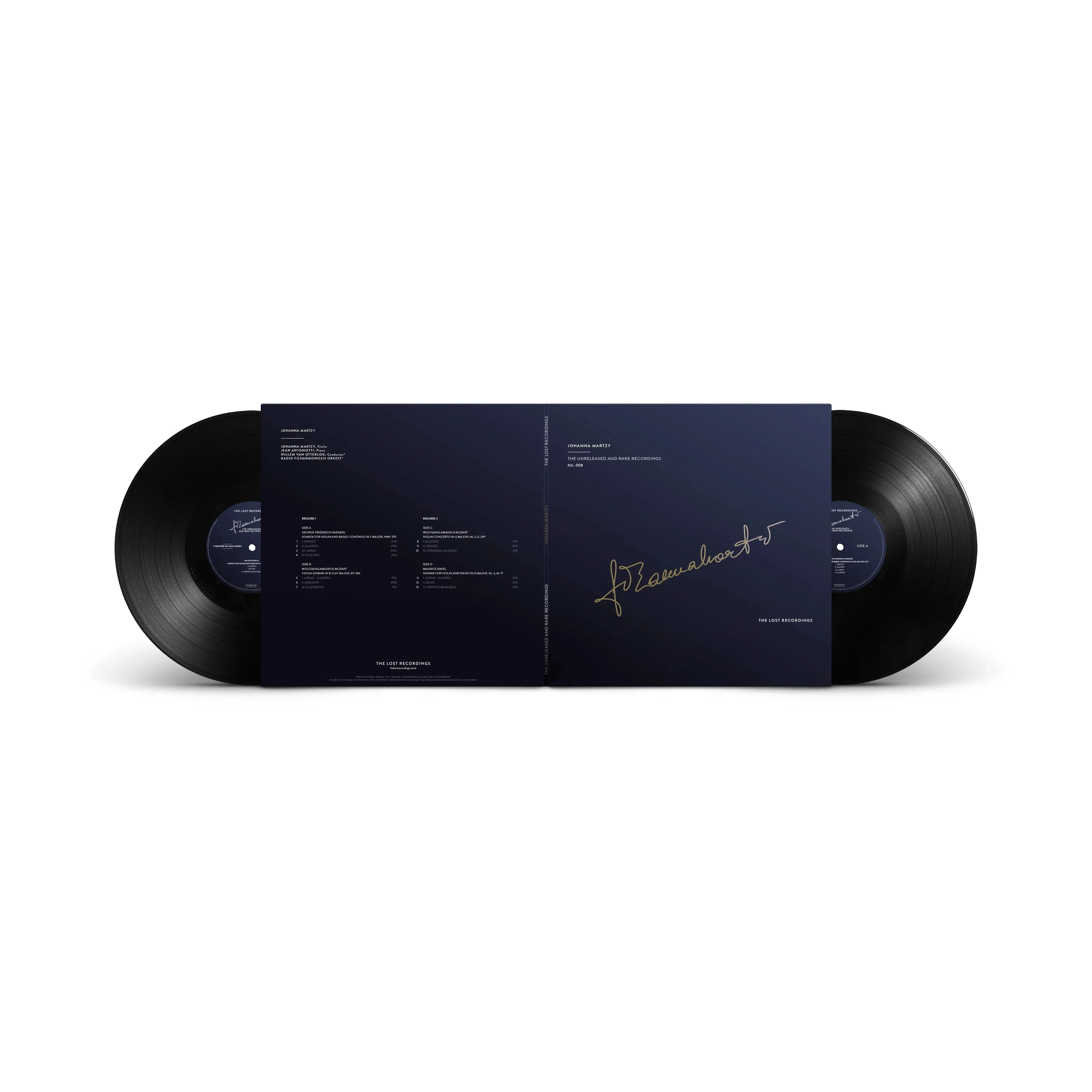 Johanna Martzy - The Unreleased And Rare Recordings - The Lost Recordings LP