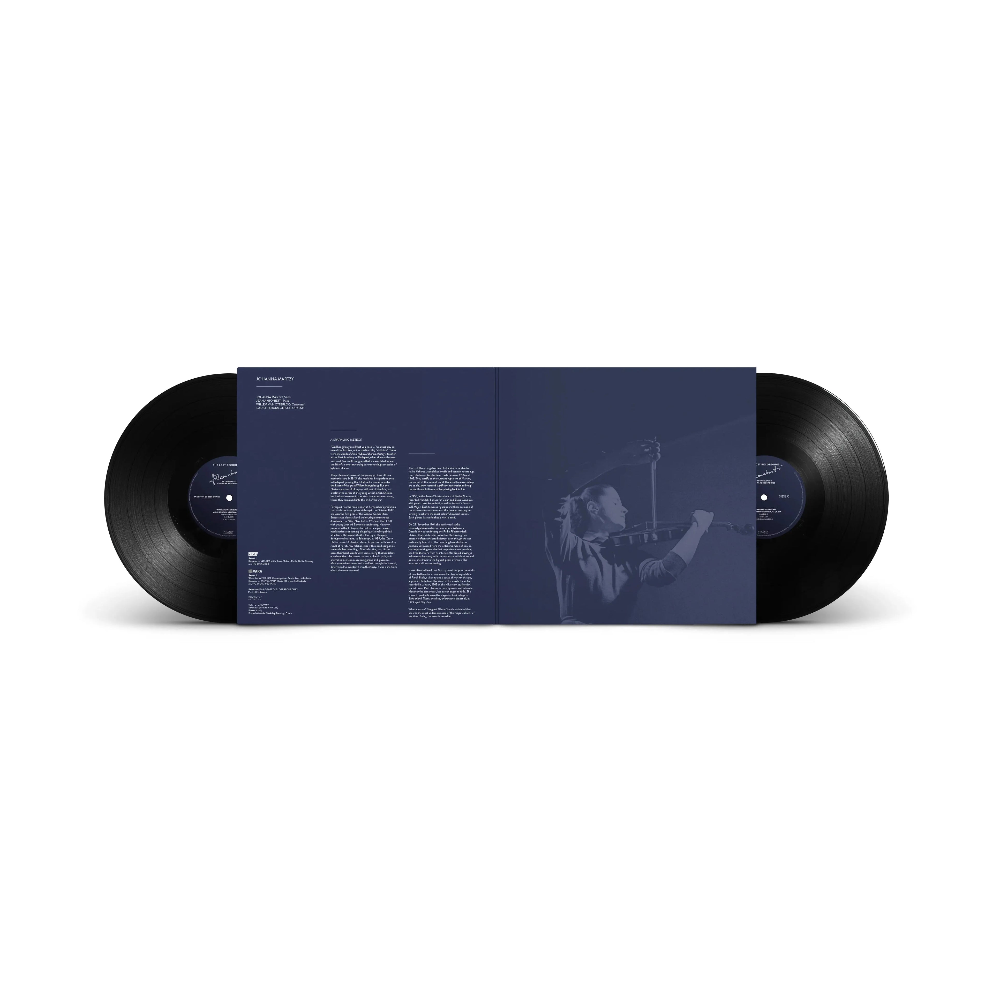 Johanna Martzy - The Unreleased And Rare Recordings - The Lost Recordings LP