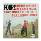 Hampton Hawes - Four! With Barney Kessel, Shelly Manne & Red Mitchell - Contemporary LP