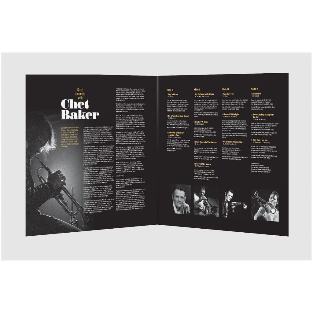 Chet Baker - Great Moments With - Music On Vinyl LP