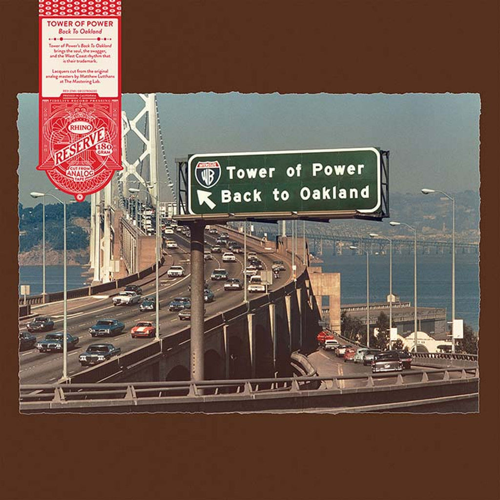 Tower of Power - Back to Oakland - Rhino Reserve LP