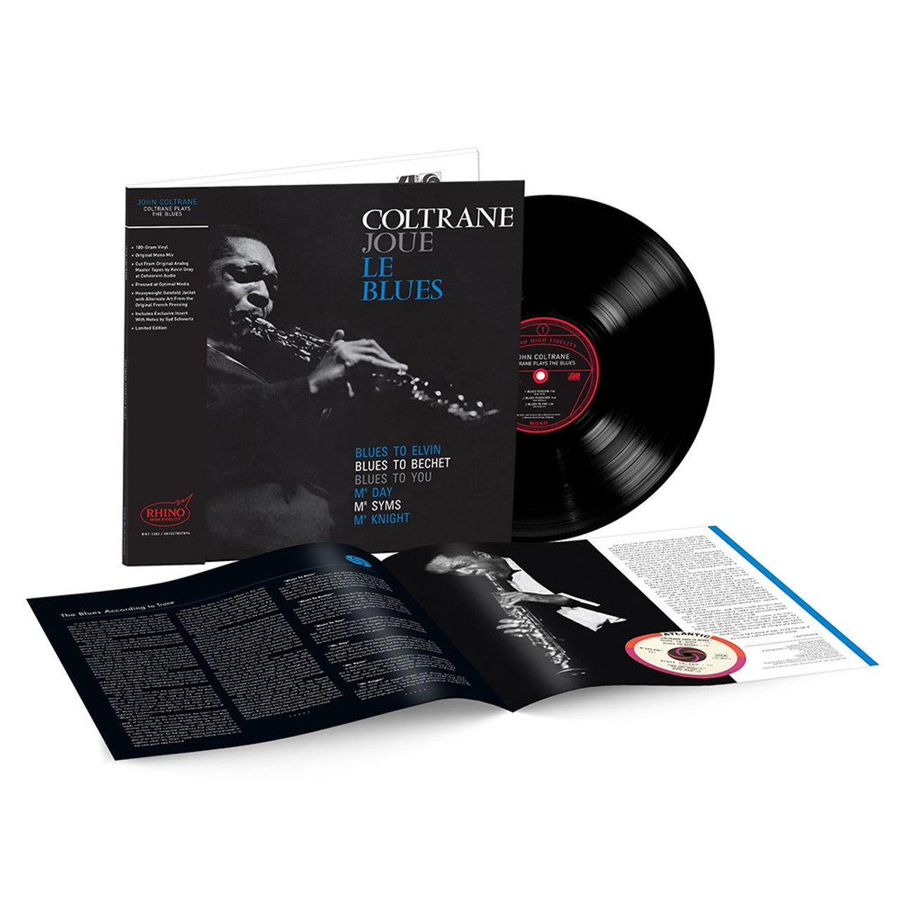 John Coltrane - Coltrane Plays the Blues - Rhino Hi-Fi LP