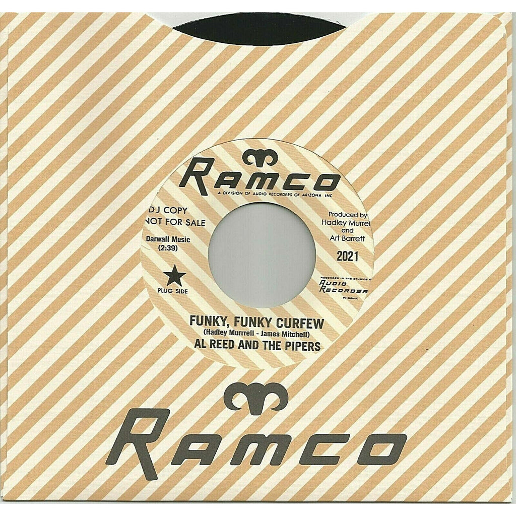 Al Reed / Soul Blenders Funky, Funky Curfew & Funky Night Club - 45 rpm 7"